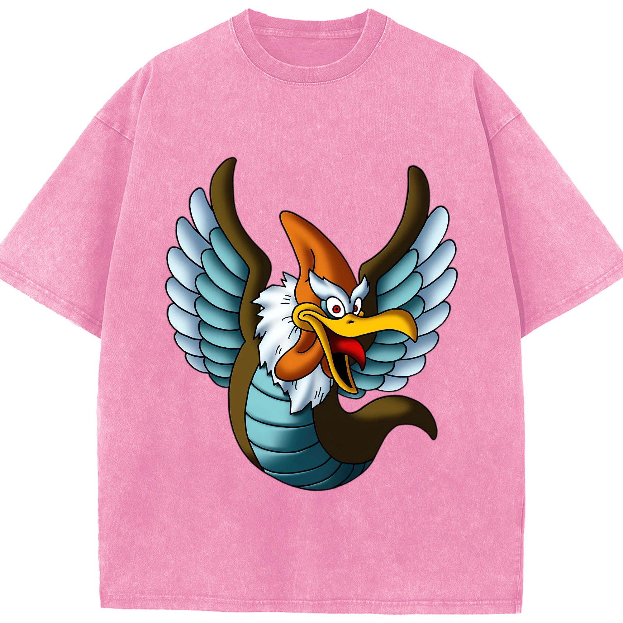 （画像用） ドラゴンクエスト Doragon Kuesuto Dragon Quest 綿100% ヴィンテージ風 半袖Tシャツ（フロントプリント）